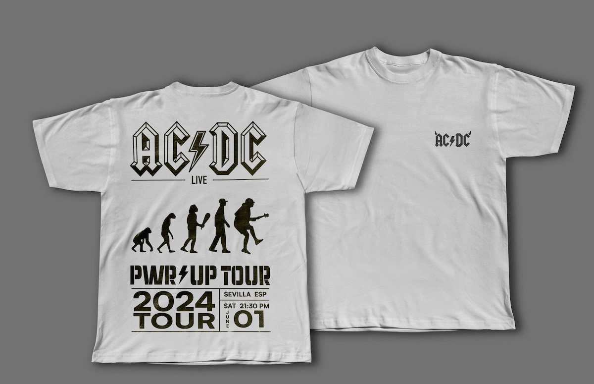 AC/DC - Power Up Tour (Diseño vectorial)